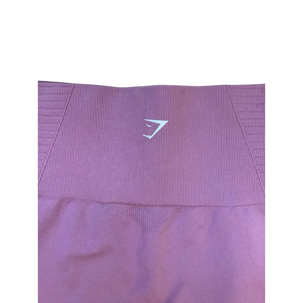 Gymshark Energy Seamless Leggings Purple Pink High Waisted Cutout Details - Picture 6 of 6